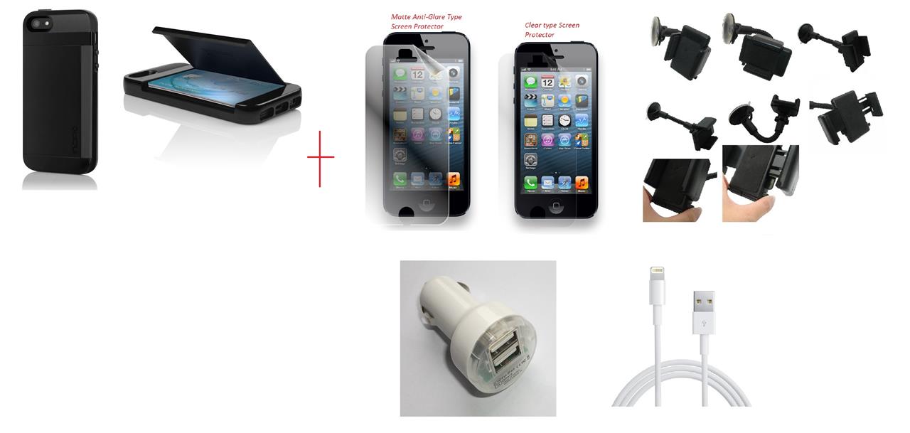STOWAWAY Case iPhone 5 Lightning Cable Holder