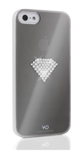 iPhone 5 White Diamonds Rainbow Case