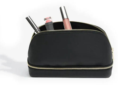 Stackers Make Up Bag Black - LX2001 - Homewares, Outdoor, Phone Accessories, Cases, Speakers, Headphones + More -