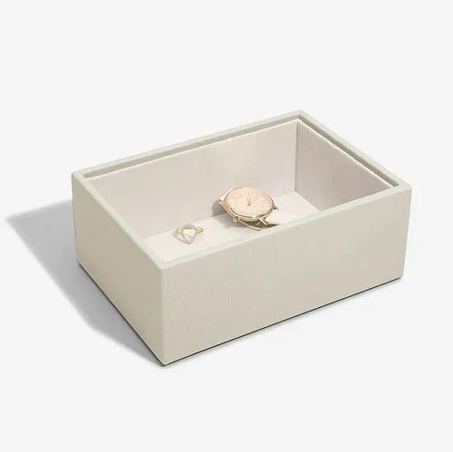 Stackers Classic Mini Deep Open Compartment Accessory Layer Oatmeal - LX2001 - Homewares, Outdoor, Phone Accessories, Cases, Speakers, Headphones + More -