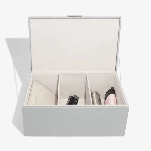 Stackers Storage Box Lidded Medium Pebble Grey - LX2001 - Homewares, Outdoor, Phone Accessories, Cases, Speakers, Headphones + More -