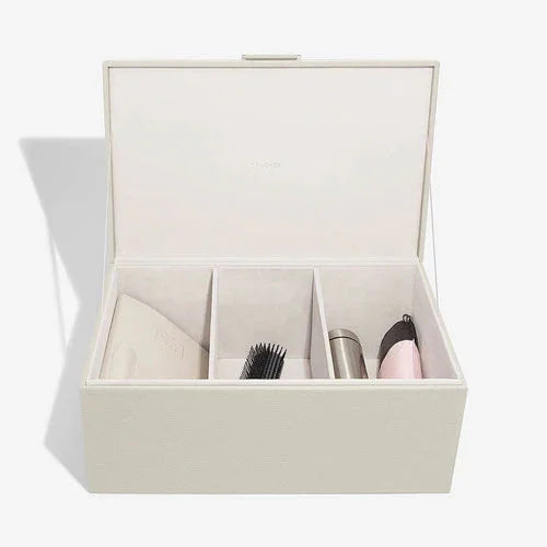 Stackers Storage Box Lidded Medium Oatmeal - LX2001 - Homewares, Outdoor, Phone Accessories, Cases, Speakers, Headphones + More -