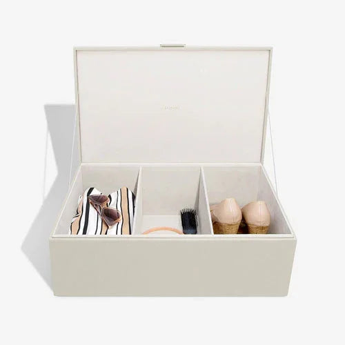 Stackers Storage Box Lidded Large Oatmeal - LX2001 - Homewares, Outdoor, Phone Accessories, Cases, Speakers, Headphones + More -