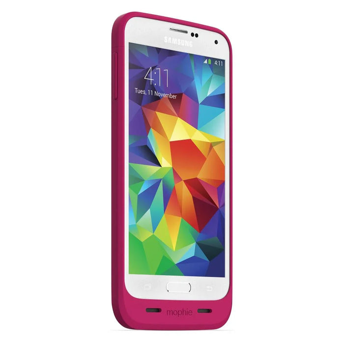 Mophie Juice Pack for Samsung Galaxy S5 Gold; Pink; or White - LX2001 - Homewares, Outdoor, Phone Accessories, Cases, Speakers, Headphones + More -