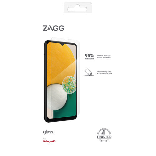 ZAGG Samsung A13 Glass+ Glass Screen Protector Clear