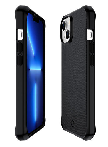 ITSKINS iPhone 14 Plus MagSafe Case Ballistic Black