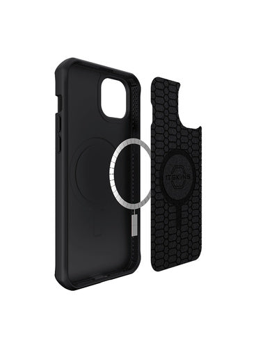 ITSKINS iPhone 14 Case MagSafe Ballistic Black