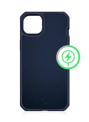 ITSKINS iPhone 14 Plus MagSafe Case Ballistic Dark Blue - LX2001 - Homewares, Outdoor, Phone Accessories, Cases, Speakers, Headphones + More -