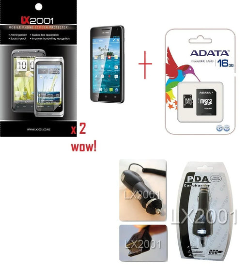 Huawei Ascend G600 Screen Protector 16GB Card - LX2001 - Homewares, Outdoor, Phone Accessories, Cases, Speakers, Headphones + More -