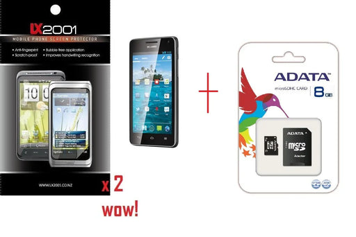 Huawei Ascend G600 Screen Protector 8GB Card - LX2001 - Homewares, Outdoor, Phone Accessories, Cases, Speakers, Headphones + More -