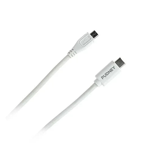 Pudney Usb C Plug To Micro Usb Plug 2 Metre White - LX2001 - Homewares, Outdoor, Phone Accessories, Cases, Speakers, Headphones + More -