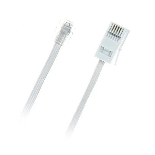 Pudney Nz Plug To Rj11 Plug 2 Wire Crosswired 2 Metres - LX2001 - Homewares, Outdoor, Phone Accessories, Cases, Speakers, Headphones + More -