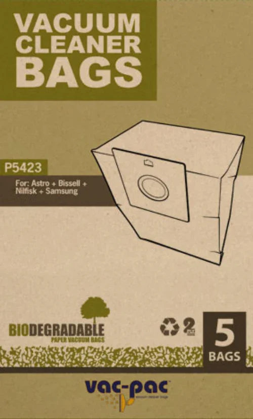 VACPAC VACUUM CLEANER BAG P5423 - LX2001 - Homewares, Outdoor, Phone Accessories, Cases, Speakers, Headphones + More -