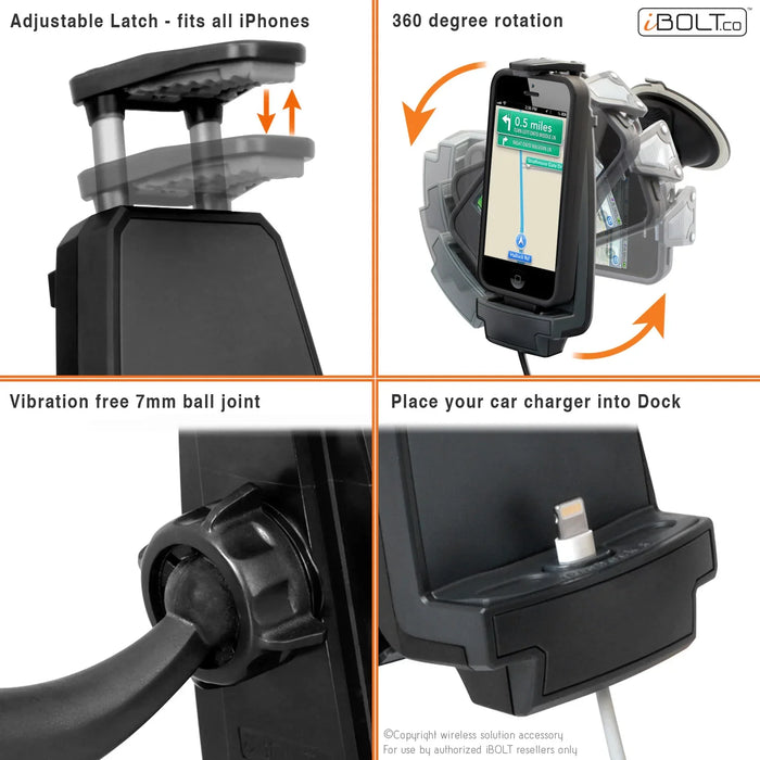 iBOLT iProDock forApple iPhone SE / 5 / 5S IBA-33430 - LX2001 - Homewares, Outdoor, Phone Accessories, Cases, Speakers, Headphones + More -