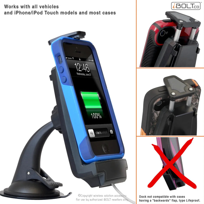 iBOLT iProDock forApple iPhone SE / 5 / 5S IBA-33430 - LX2001 - Homewares, Outdoor, Phone Accessories, Cases, Speakers, Headphones + More -