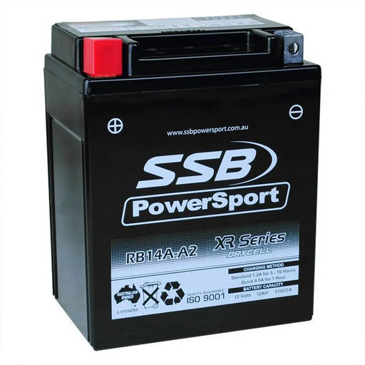 Motorcycle motorbike battery (YB14A-A2) AGM 12V 12AH 310CCA BY SSB - LX2001 - Homewares, Outdoor, Phone Accessories, Cases, Speakers, Headphones + More -