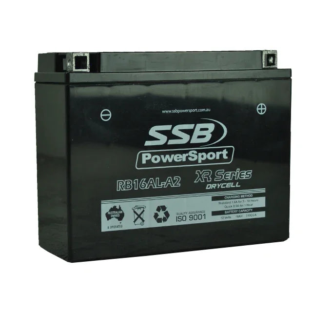 Motorcycle motorbike battery (YB16AL-A2) AGM 12V 16AH 310CCA BY SSB - LX2001 - Homewares, Outdoor, Phone Accessories, Cases, Speakers, Headphones + More -