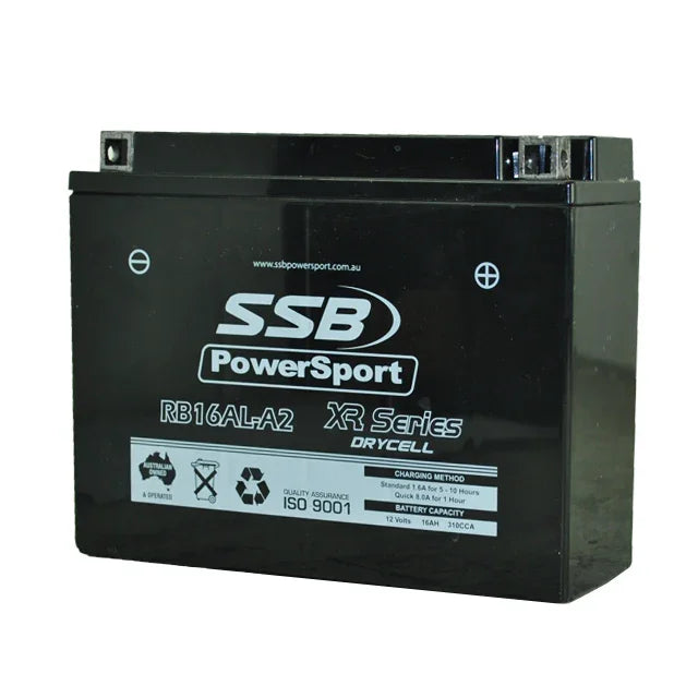 Motorcycle motorbike battery (YB16AL-A2) AGM 12V 16AH 310CCA BY SSB - LX2001 - Homewares, Outdoor, Phone Accessories, Cases, Speakers, Headphones + More -