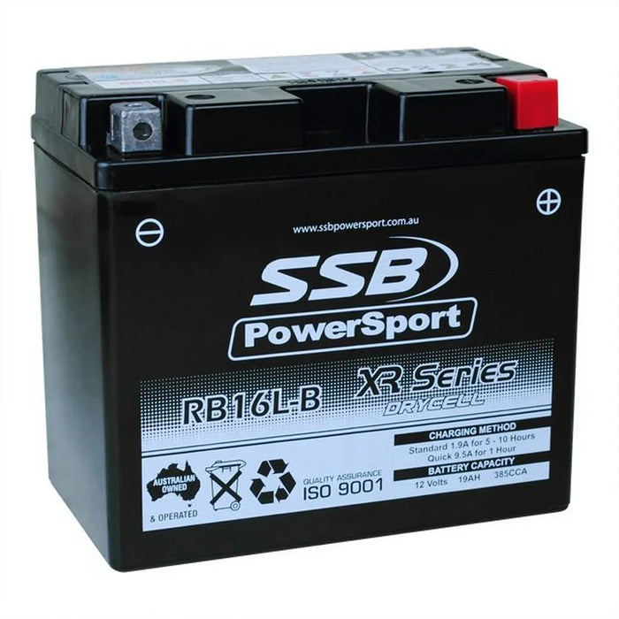 Motorcycle motorbike battery (YB16L-B) AGM 12V 19AH 385CCA BY SSB - LX2001 - Homewares, Outdoor, Phone Accessories, Cases, Speakers, Headphones + More -