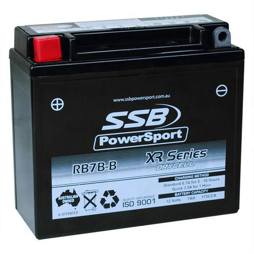 Motorcycle motorbike battery (YB7B-B) AGM 12V 7AH 175CCA BY SSB - LX2001 - Homewares, Outdoor, Phone Accessories, Cases, Speakers, Headphones + More -