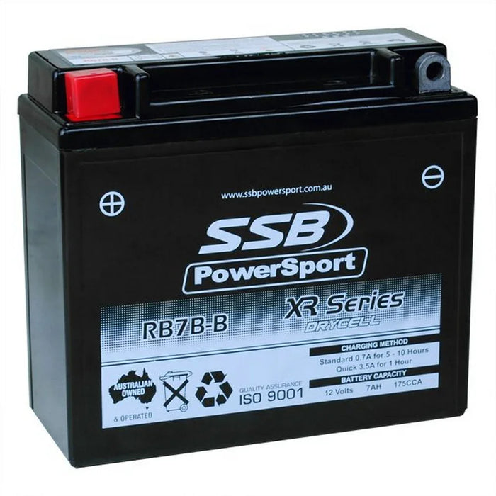 Motorcycle motorbike battery (YB7B-B) AGM 12V 7AH 175CCA BY SSB - LX2001 - Homewares, Outdoor, Phone Accessories, Cases, Speakers, Headphones + More -