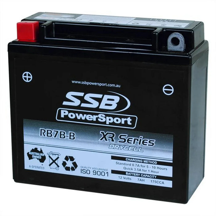 Motorcycle motorbike battery (YB7B-B) AGM 12V 7AH 175CCA BY SSB - LX2001 - Homewares, Outdoor, Phone Accessories, Cases, Speakers, Headphones + More -