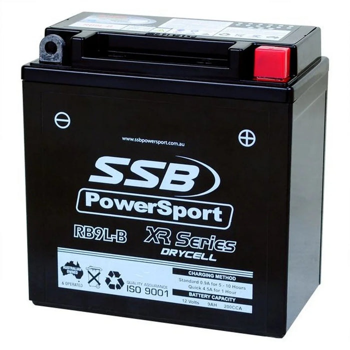 Motorcycle motorbike battery (YB9L-B) AGM 12V 9AH 200CCA BY SSB - LX2001 - Homewares, Outdoor, Phone Accessories, Cases, Speakers, Headphones + More -