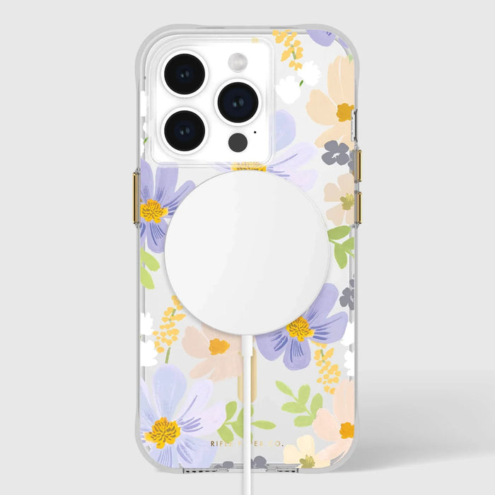 Casemate iPhone 15 Pro Rifle Paper Co. Pastel Marguerite MagSafe - LX2001 - Homewares, Outdoor, Phone Accessories, Cases, Speakers, Headphones + More -