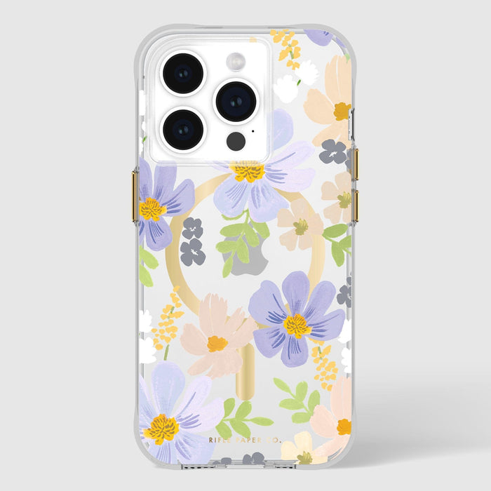 Casemate iPhone 15 Pro Rifle Paper Co. Pastel Marguerite MagSafe