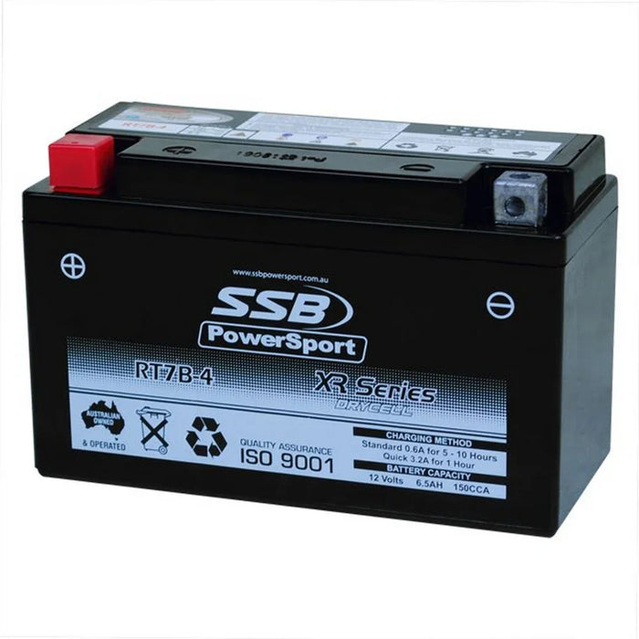 Motorcycle motorbike battery (YT7B-4) AGM 12V 6AH 150CCA BY SSB - LX2001 - Homewares, Outdoor, Phone Accessories, Cases, Speakers, Headphones + More -