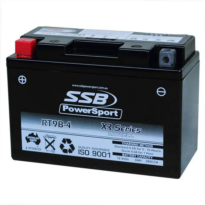 Motorcycle And Powersports Battery (Yt9B-4) Agm 12V 0.8Sah 200Cca By Ssb High Performance - LX2001 - Homewares, Outdoor, Phone Accessories, Cases, Speakers, Headphones + More -