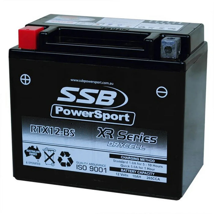 Motorcycle motorbike battery (YTX12-BS) AGM 12V 10AH 265CCA BY SSB - LX2001 - Homewares, Outdoor, Phone Accessories, Cases, Speakers, Headphones + More -