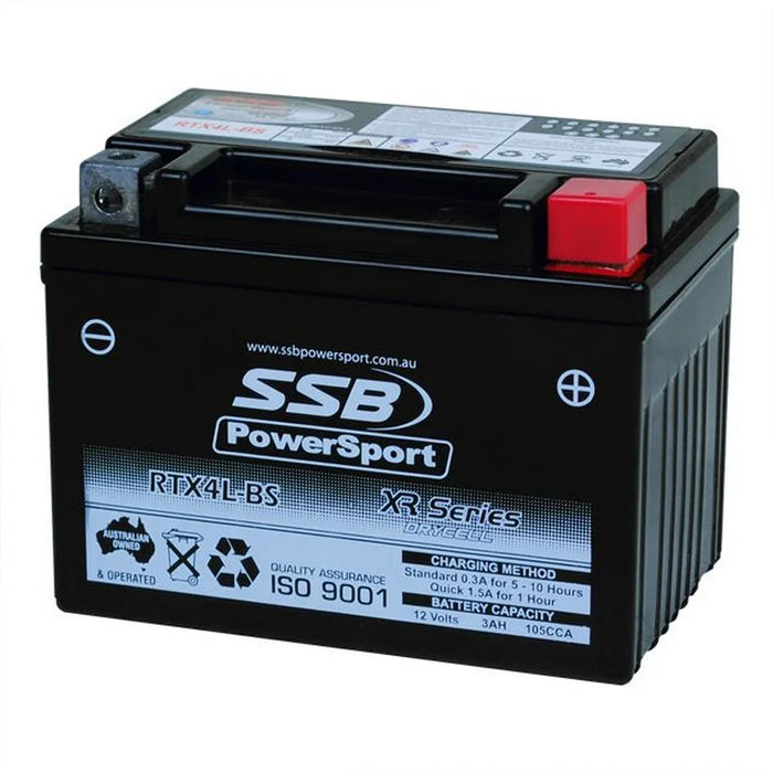 Motorcycle motorbike battery (YTX4L-BS) AGM 12V 3AH 105CCA SSB - LX2001 - Homewares, Outdoor, Phone Accessories, Cases, Speakers, Headphones + More -