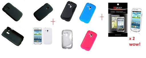 Samsung Galaxy S3 Mini I8190 Hard Rubber Gel Case - LX2001 - Homewares, Outdoor, Phone Accessories, Cases, Speakers, Headphones + More -