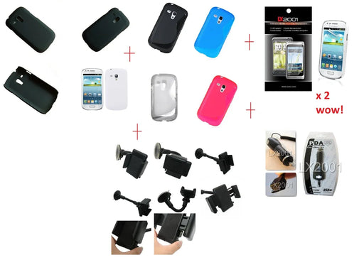 Samsung Galaxy S3 Mini Car Charger Holder Case x2 - LX2001 - Homewares, Outdoor, Phone Accessories, Cases, Speakers, Headphones + More -