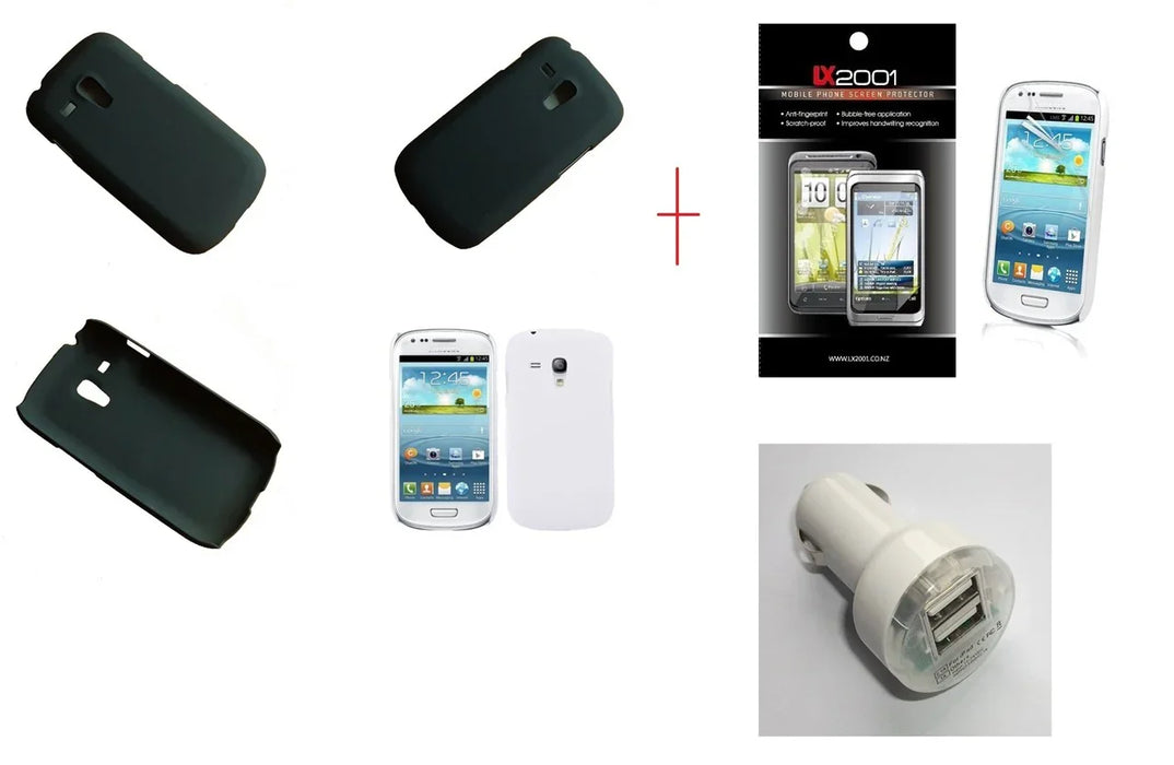 Samsung Galaxy S3 Mini Case Dual USB Car Charger - LX2001 - Homewares, Outdoor, Phone Accessories, Cases, Speakers, Headphones + More -