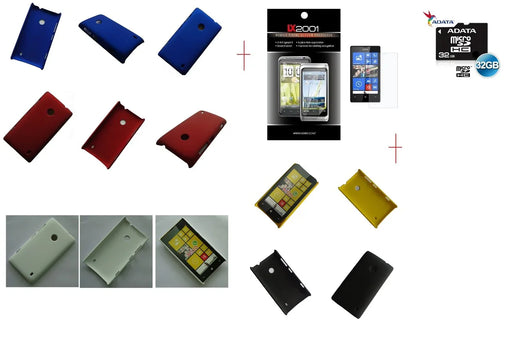 Nokia Lumia 520 Case 32GB MicroSD Memory Card Screen Protector - LX2001 - Homewares, Outdoor, Phone Accessories, Cases, Speakers, Headphones + More -