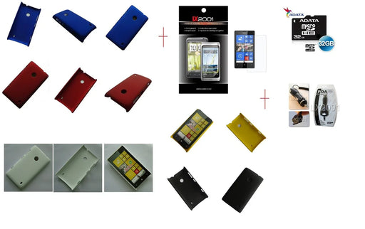 Nokia Lumia 520 Case 32GB MicroSD Memory Car Charger SP - LX2001 - Homewares, Outdoor, Phone Accessories, Cases, Speakers, Headphones + More -