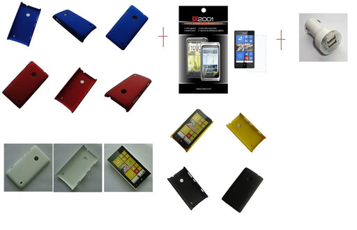 Nokia Lumia 520 Hard Case Dual USB Car Charger - LX2001 - Homewares, Outdoor, Phone Accessories, Cases, Speakers, Headphones + More -