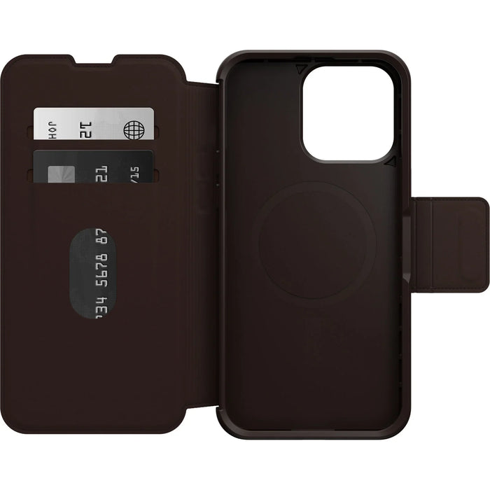OtterBox Strada Magsafe iPhone 15 Pro Max Case Espresso Brown 77-93567 - LX2001 - Homewares, Outdoor, Phone Accessories, Cases, Speakers, Headphones + More -