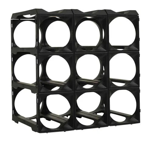 Stakrax Wine Storage 12 Bottle Kit Black - LX2001 - Homewares, Outdoor, Phone Accessories, Cases, Speakers, Headphones + More -