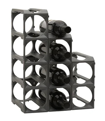 Stakrax Wine Storage 12 Bottle Kit Silver - LX2001 - Homewares, Outdoor, Phone Accessories, Cases, Speakers, Headphones + More -