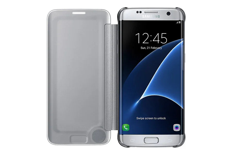 Samsung Galaxy S7 Edge Clearview Case - Silver EF-ZG935CSEGWW - LX2001 - Homewares, Outdoor, Phone Accessories, Cases, Speakers, Headphones + More -