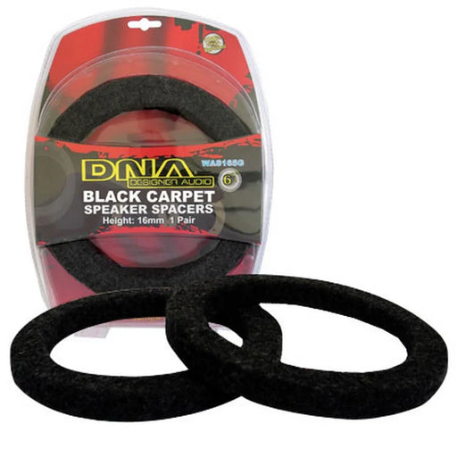 DNA SPEAKER SPACER 6.5" MDF 16MM THICK (BLACK CARPET) - LX2001 - Homewares, Outdoor, Phone Accessories, Cases, Speakers, Headphones + More -