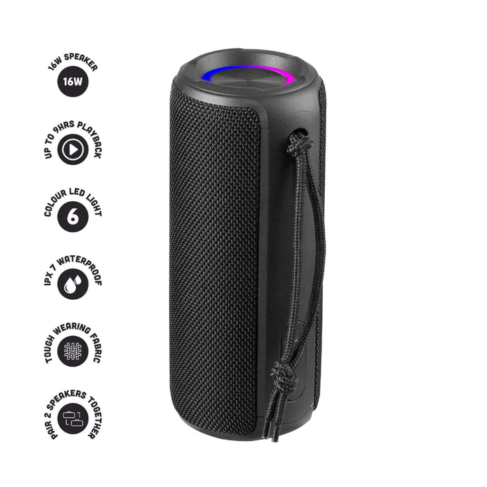 Wave Portable Bluetooth Speaker - Amped Series - Medium