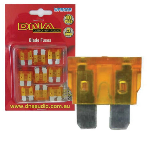 DNA BLASE FUSES STANDARD 5 AMP FUSE ATO (10 PACK) - LX2001 - Homewares, Outdoor, Phone Accessories, Cases, Speakers, Headphones + More -