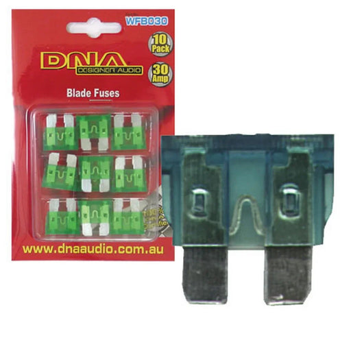 DNA BLADE FUSES STANDARD 30 AMP FUSE ATO (10 PACK) - LX2001 - Homewares, Outdoor, Phone Accessories, Cases, Speakers, Headphones + More -