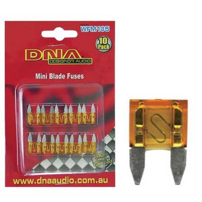 DNA BLADE FUSES MINI 7.5 AMP FUSE ATM (10 PACK)