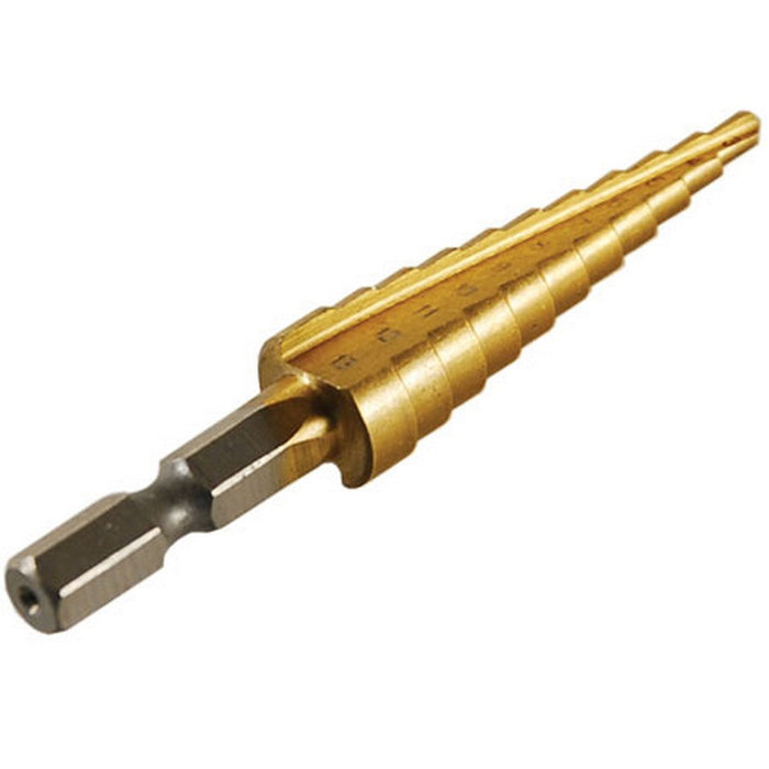 DNA TOOL STEP DRILL 3 - 13MM  11 STEPS TITANIUM COATED
