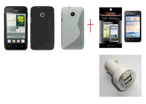 Huawei Ascend Y330 Gel Case Dual USB Car Charger - LX2001 - Homewares, Outdoor, Phone Accessories, Cases, Speakers, Headphones + More -
